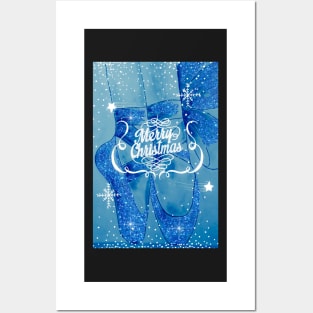 Merry Christmas Swanlake No. 1 Posters and Art